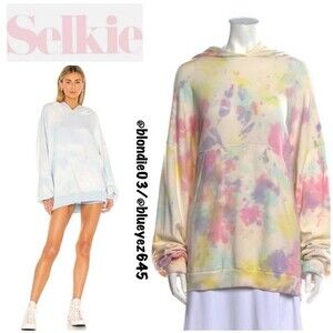 Selkie limited edition tie dye “The Pillow Hoodie” S